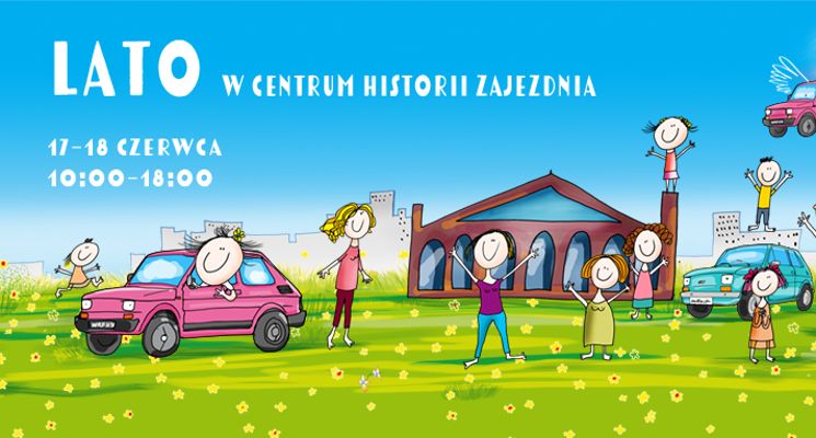 Plakat Festyn „Lato w Zajezdni. Gry podwórkowe”. Święto Wrocławia