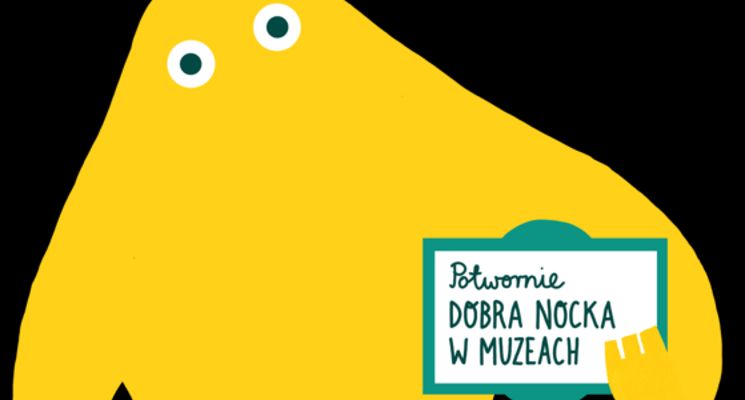 Plakat Dobra Nocka – Noc Muzeów 2022 dla dzieci