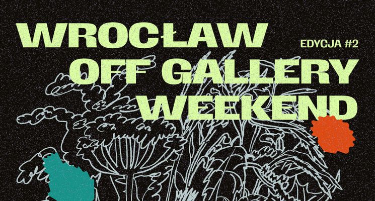 Plakat Wrocław Off Gallery Weekend 2024