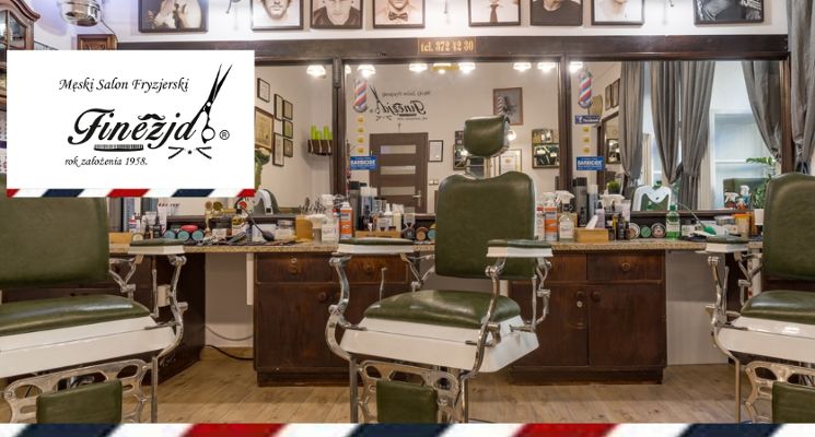 Plakat Salon Fryzjerski Finezja