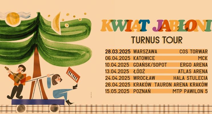 Plakat Kwiat Jabłoni | Turnus Tour
