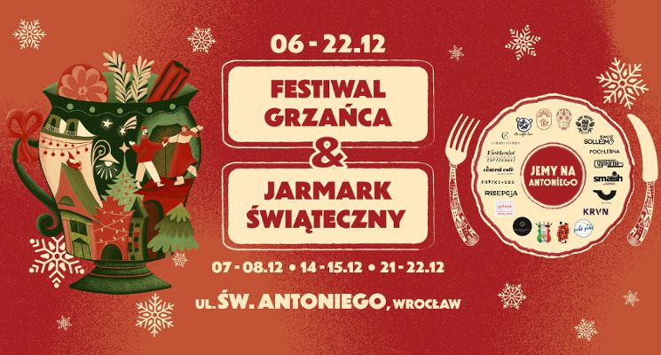 Plakat Festiwal grzańca i jarmark rękodzieła