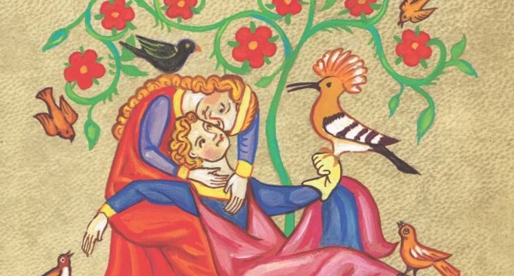 Plakat Słyszałem kosa piękny śpiew... Koncert średniowiecznej pieśni niemieckiej