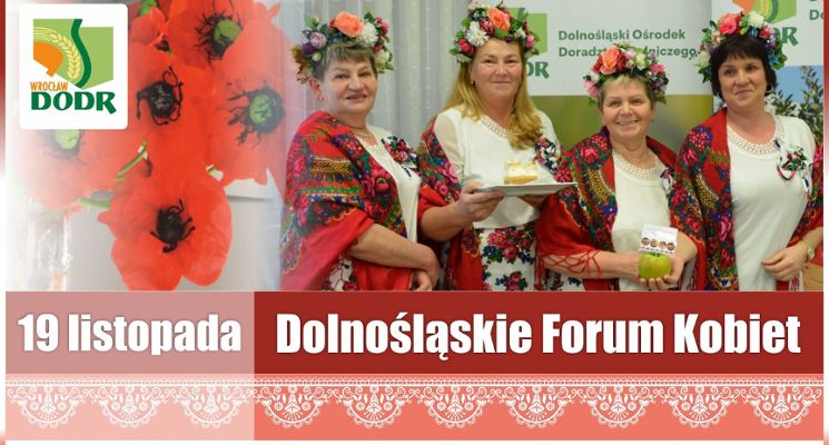 Plakat Dolnośląskie Forum Kobiet