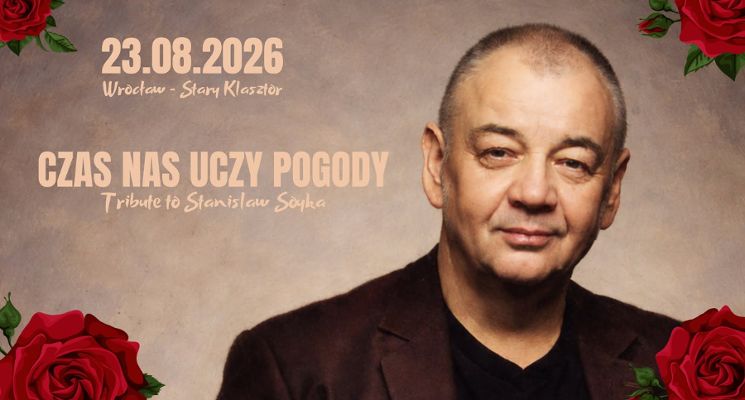 Plakat „Czas nas uczy pogody” - najpiękniejsze piosenki Stanisława Soyki