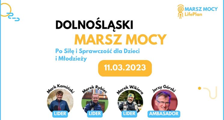 Plakat Dolnośląski Marsz Mocy
