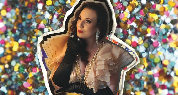 Plakat Dzikuska, Violetta wrażliwa kobietta