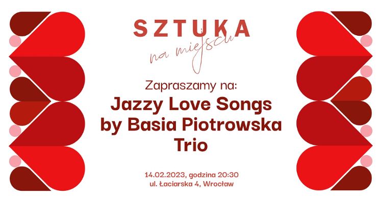 Plakat Jazzy Love Songs by Basia Piotrowska Trio