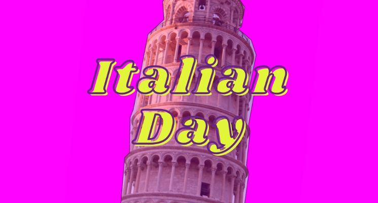 Plakat Italian Day