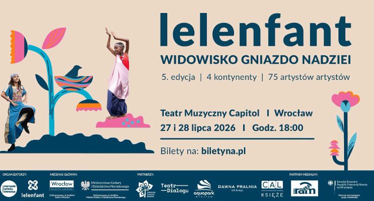 Plakat Lelenfant: Gniazdo Nadziei
