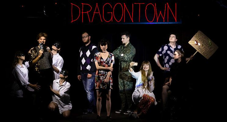 Plakat Spektakl: Dragontown