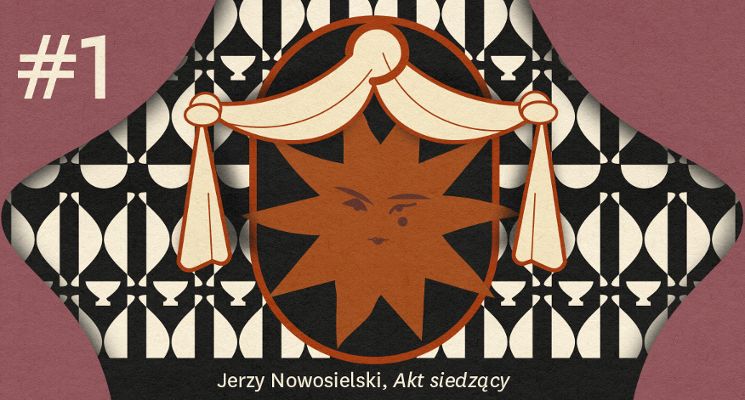 Plakat „Niedzielny obiekt” #1 Jerzy Nowosielski – oprowadzania kuratorskie po wystawach stałych