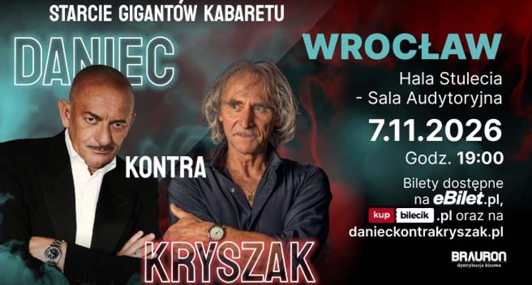 Plakat Daniec kontra Kryszak