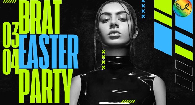 Plakat Brat Easter Party | Charli XCX