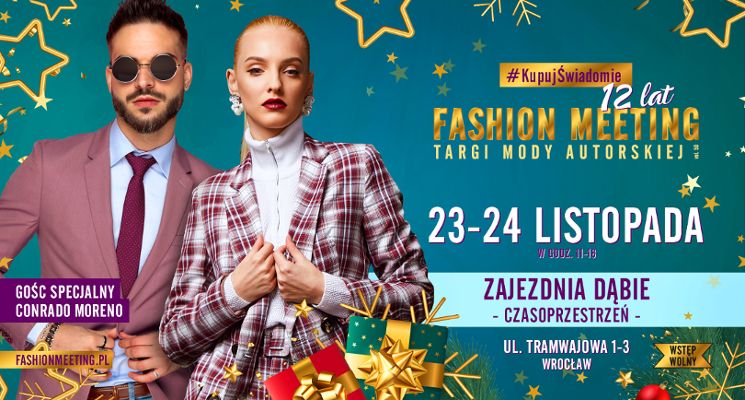 Plakat Fashion Meeting Wrocław. Zimowe must-have