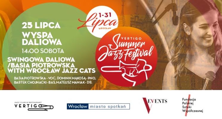 Plakat Basia Piotrowska with Wrocław Jazz Cats
