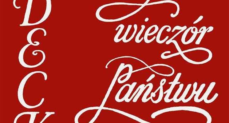 Plakat Wodecki. Dobry wieczór Państwu
