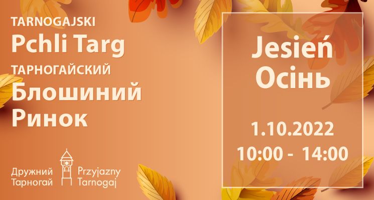Plakat Tarnogajski Pchli Targ – jesień