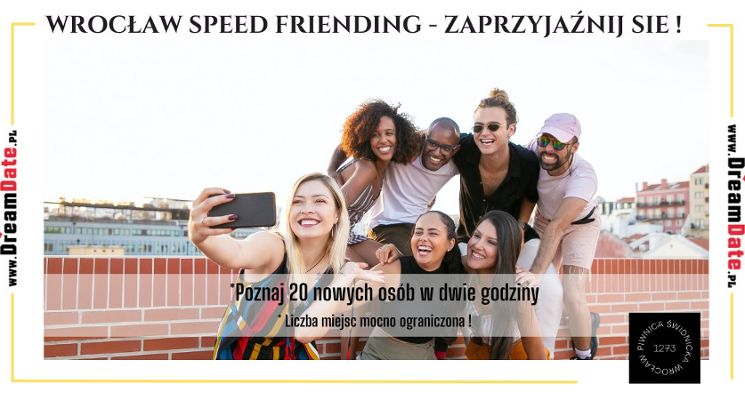 Plakat Wrocław Speed Friending