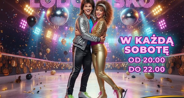 Plakat Disco Lodowisko
