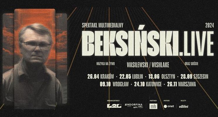 Plakat Beksiński.Live