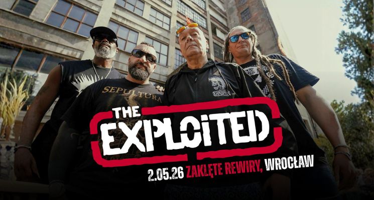 Plakat The Exploited - legenda brytyjskiego punk rocka