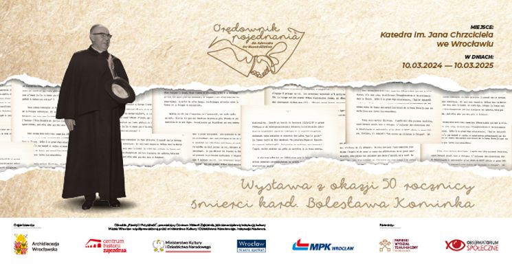 Plakat Wystawa czasowa „Orędownik Pojednania”