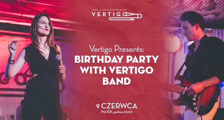 Plakat Birthday Party with Vertigo Band