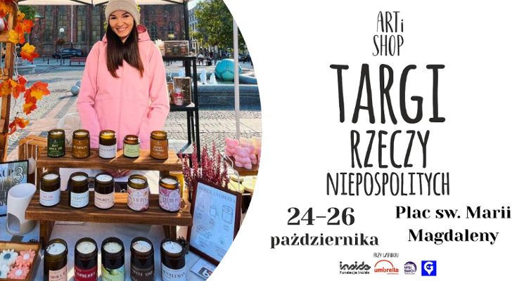 Plakat Targi rzeczy niepospolitych Artishop