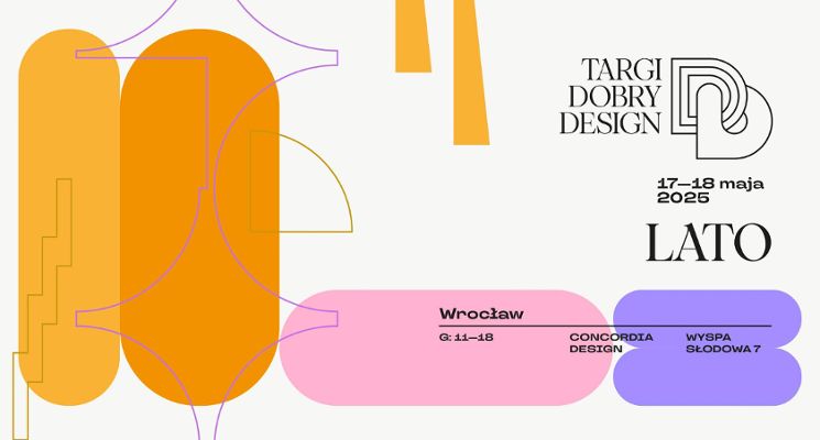 Plakat Targi Dobry Design Lato