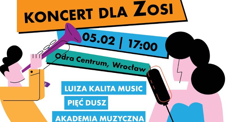 Plakat Koncert dla Zosi
