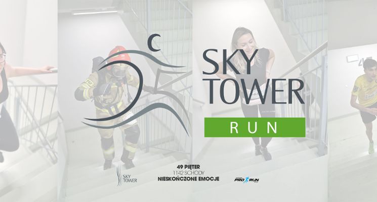 Plakat SkyTower Run 2025