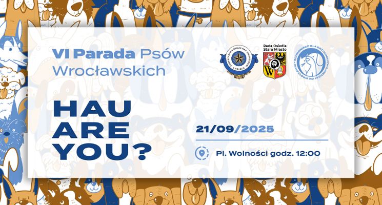 Plakat VI Parada Psów Wrocławskich