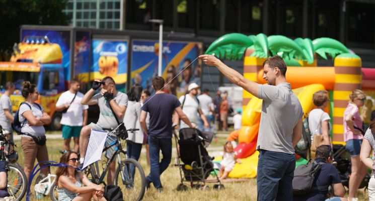 Plakat Piknik Olimpijski na Partynicach