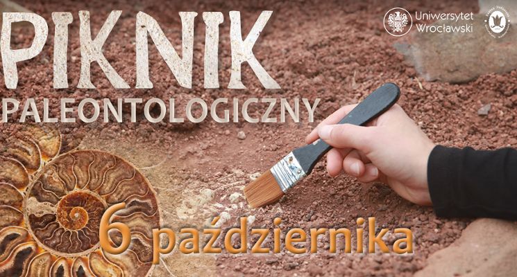Plakat Piknik Paleontologiczny w Ogrodzie Botanicznym