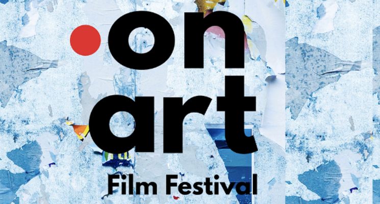 Plakat ON ART Festiwal – bezpłatne kino w Galerii Miejskiej