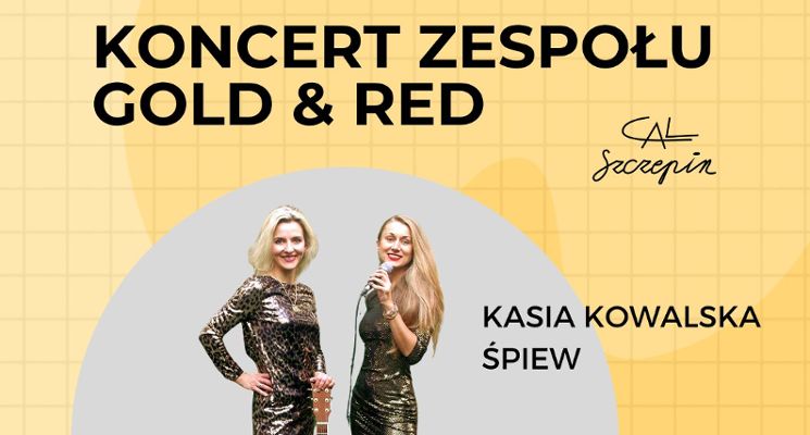 Plakat Koncert duetu Gold&Red