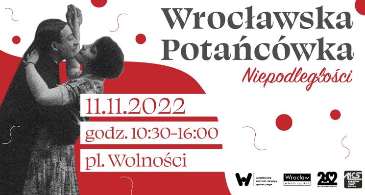 Plakat Wrocławska Potańcówka Niepodległości