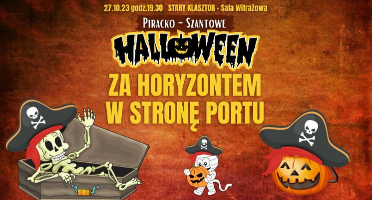 Plakat Piracko - Szantowe Halloween
