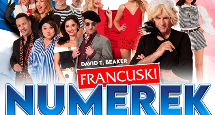 Plakat Francuski Numerek – komedia teatralna