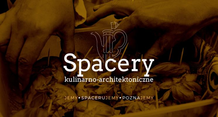Plakat Spacery kulinarno-architektoniczne po Karłowicach i Różance