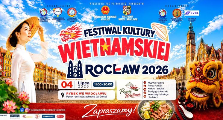Plakat Festiwal Kultury Wietnamskiej