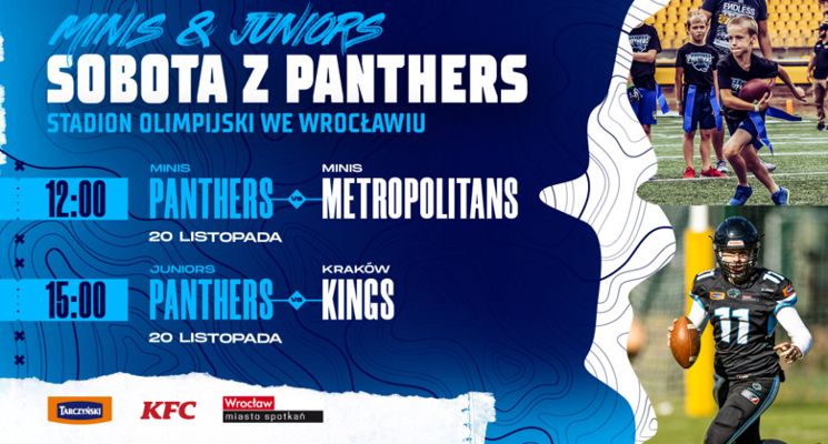 Plakat Juniorzy: Panthers Wrocław vs. Kraków Kings