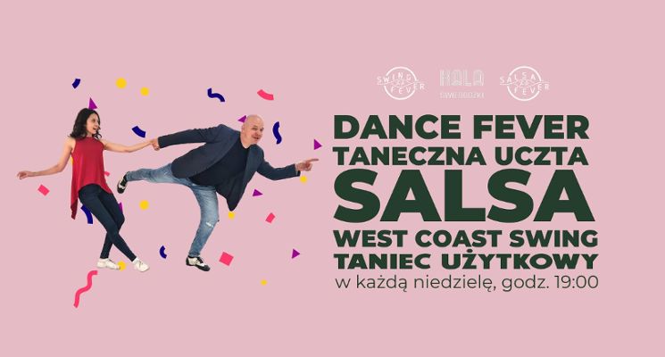 Plakat Dance Fever | Taneczny wieczór w Hali Świebodzki