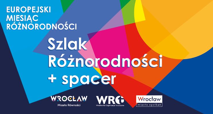 Plakat Wrocławski szlak różnorodności + spacer