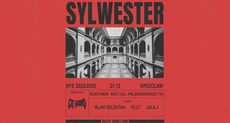 Plakat SO HARD NYE 2025/2026