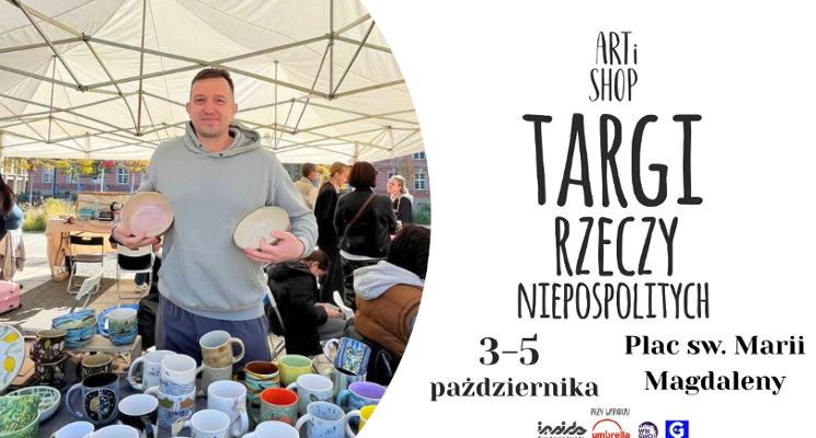 Plakat Targi rzeczy niepospolitych Artishop
