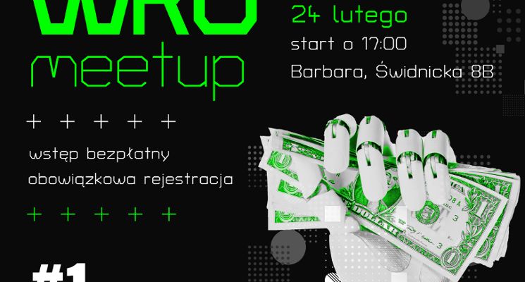 Plakat Startup WRO Meetup