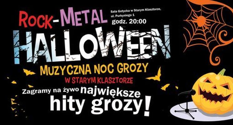 Plakat Halloween 2021 w Starym Klasztorze
