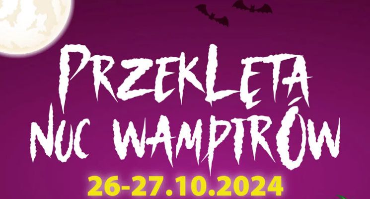 Plakat Przeklęta noc wampirów! Halloween 2024